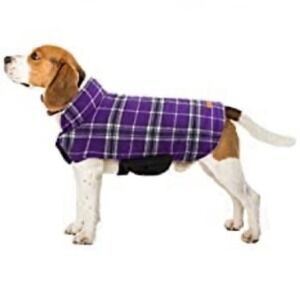 Kuoser Cozy Waterproof Windproof Reversible British Style Plaid Dog Vest